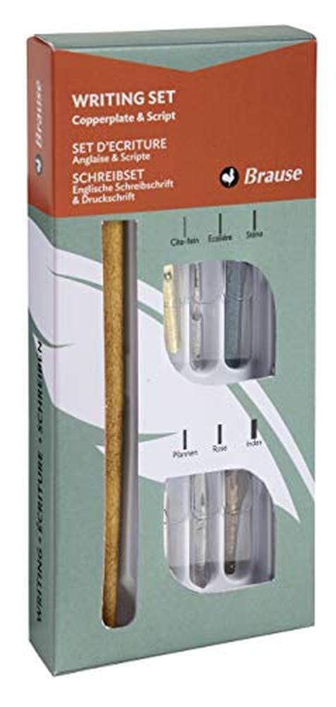 Brause - Calligraphy Writing Nibs Variety Set, 6 Nibs - Image 1